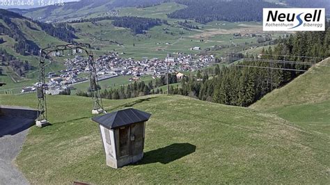 Skigebiet Neusell in Rothenthurm SZ. Ganz schön nah.